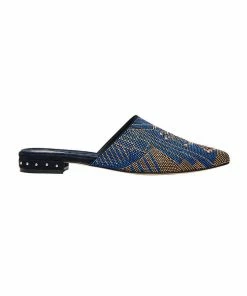 Camilla EBoutique (US) AZTEC CRYSTAL SLIPPER LUXE NAVY