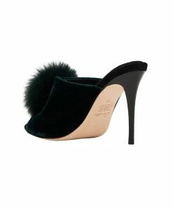 Camilla EBoutique (US) Sale Accessories HEELED MULE LUXE EMERALD