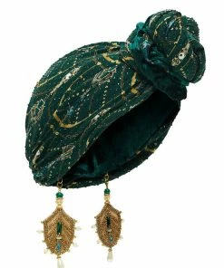 Camilla EBoutique (US) TURBAN WITH EARRINGS FITZGERALDS FLAPPER Up To 30% Off
