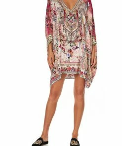 Camilla EBoutique (US) SHORT KAFTAN WITH CUFF SUMMONED BY A ROSE Up To 30% Off