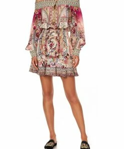 Camilla EBoutique (US) OFF SHOULDER SHORT DRESS SUMMONED BY A ROSE