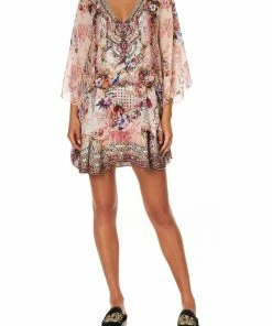 Camilla EBoutique (US) Up To 30% Off LAYERED FRILL SHORT DRESS SUMMONED BY A ROSE