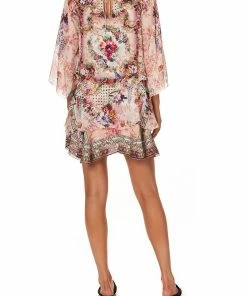 Camilla EBoutique (US) Up To 30% Off LAYERED FRILL SHORT DRESS SUMMONED BY A ROSE