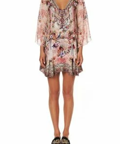 Camilla EBoutique (US) Up To 30% Off LAYERED FRILL SHORT DRESS SUMMONED BY A ROSE