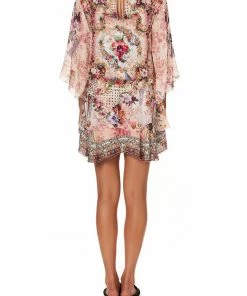 Camilla EBoutique (US) Up To 30% Off LAYERED FRILL SHORT DRESS SUMMONED BY A ROSE