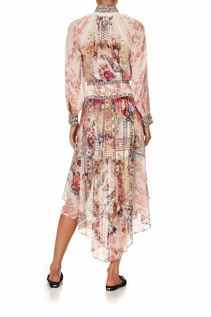 Camilla EBoutique (US) RAGLAN BUTTON UP SHIRT SUMMONED BY A ROSE