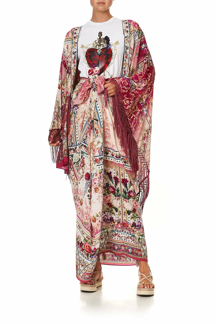 Camilla EBoutique (US) DRAPED HIGH-LOW LAYER SUMMONED BY A ROSE