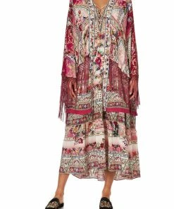 Camilla EBoutique (US) DRAPED HIGH-LOW LAYER SUMMONED BY A ROSE