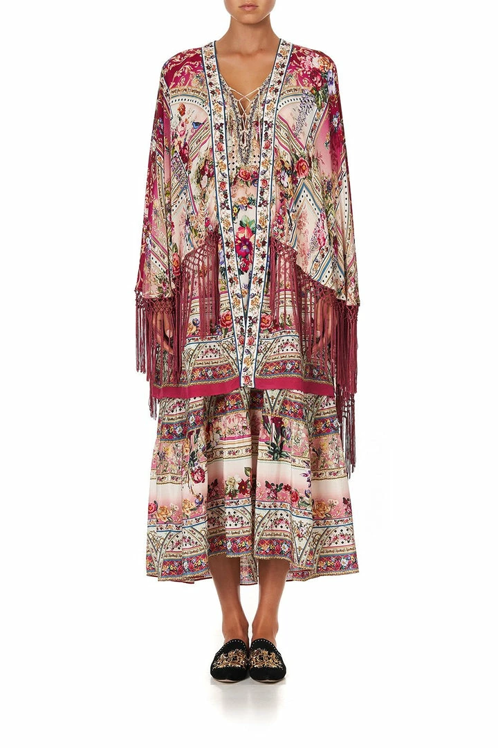 Camilla EBoutique (US) DRAPED HIGH-LOW LAYER SUMMONED BY A ROSE