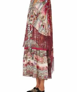 Camilla EBoutique (US) DRAPED HIGH-LOW LAYER SUMMONED BY A ROSE