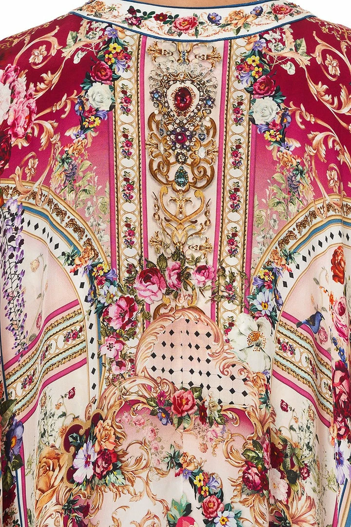 Camilla EBoutique (US) DRAPED HIGH-LOW LAYER SUMMONED BY A ROSE