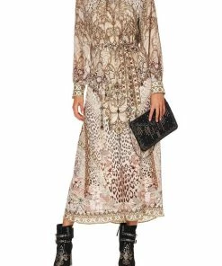 Camilla EBoutique (US) RAGLAN SLEEVE MIDI SHIRT DRESS ALL IS NOUVEAU