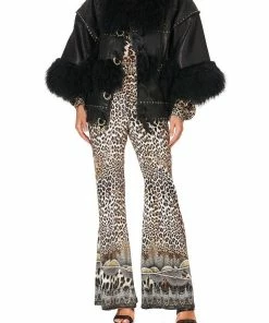 Camilla EBoutique (US) DROP SLEEVE PANELLED JACKET LEATHER Sale Clothing