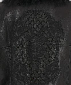 Camilla EBoutique (US) DROP SLEEVE PANELLED JACKET LEATHER Sale Clothing