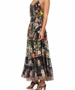 Camilla EBoutique (US) Sale Clothing SHIRRED WAIST TIERED CIRCLE SKIRT HAMPTON HIVE