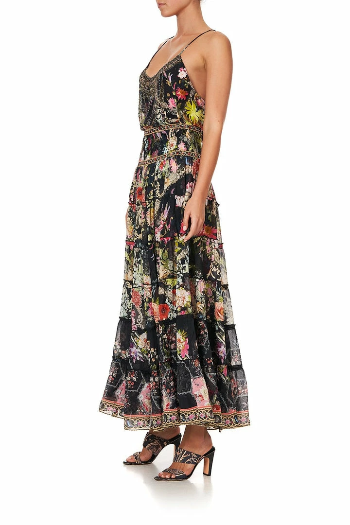 Camilla EBoutique (US) Sale Clothing SHIRRED WAIST TIERED CIRCLE SKIRT HAMPTON HIVE