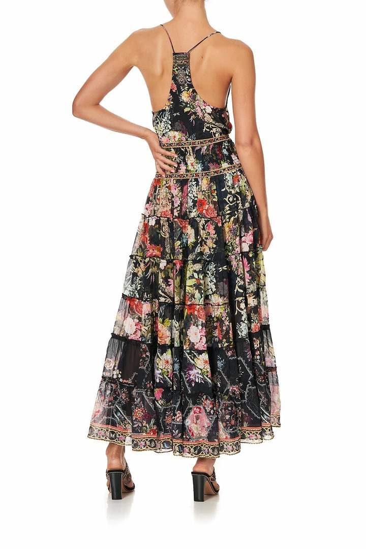 Camilla EBoutique (US) Sale Clothing SHIRRED WAIST TIERED CIRCLE SKIRT HAMPTON HIVE