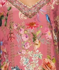 Camilla EBoutique (US) Up To 30% Off V-NECK KAFTAN PATCHWORK HEART