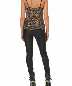 Camilla EBoutique (US) LEGGING WITH INVISIBLE ZIP LEATHER