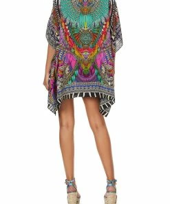 Camilla EBoutique (US) SHORT LACE UP KAFTAN GUARDIANS OF THE SUN