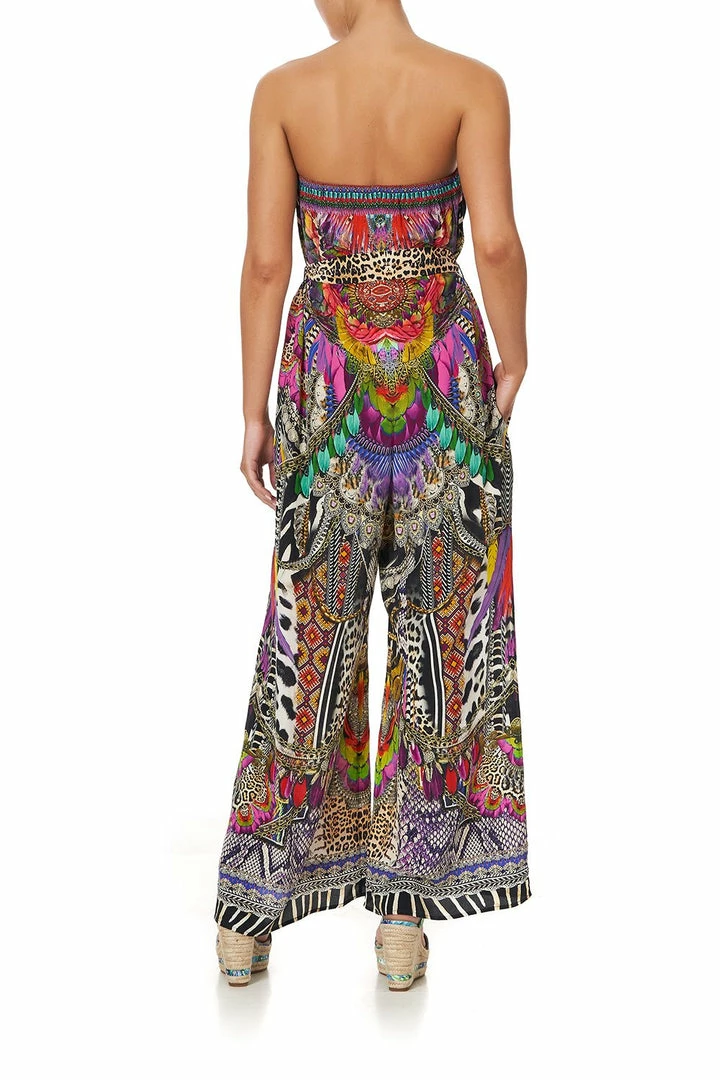 Camilla EBoutique (US) TIE WAIST STRAPLESS JUMPSUIT GUARDIANS OF THE SUN Sale Clothing