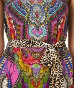 Camilla EBoutique (US) TIE WAIST STRAPLESS JUMPSUIT GUARDIANS OF THE SUN Sale Clothing