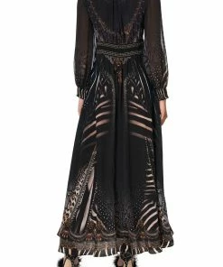 Camilla EBoutique (US) BUTTON DRESS WITH SHAPED WAISTBAND QUECHUA KING Sale Clothing