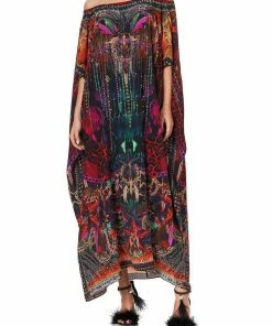 Camilla EBoutique (US) OFF SHOULDER KAFTAN ROCKET WOMAN
