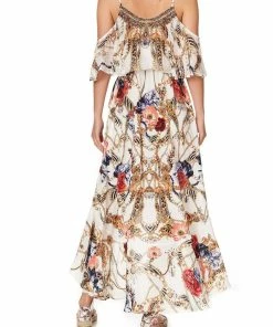 Camilla EBoutique (US) RUFFLE OVERLAYER WRAP DRESS REIGN SUPREME Sale Clothing