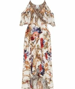 Camilla EBoutique (US) RUFFLE OVERLAYER WRAP DRESS REIGN SUPREME Sale Clothing