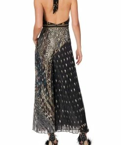 Camilla EBoutique (US) TIE NECK HALTER JUMPSUIT LADY STARDUST