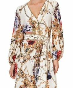 Camilla EBoutique (US) BELTED BLOUSON DRESS REIGN SUPREME Sale Clothing