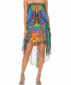 Camilla EBoutique (US) STRAPLESS OVERLAYER DRESS HYPED UP HIPPIE Sale Clothing