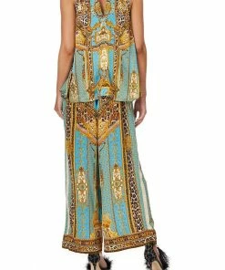 Camilla EBoutique (US) FLARED CAMI WITH NECK TIE DRIPPING IN DECADENCE Sale Clothing