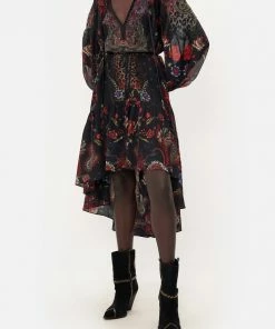 Camilla EBoutique (US) BLOUSON HIGH LOW DRESS WOODSTOCK ROCK