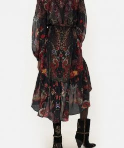 Camilla EBoutique (US) BLOUSON HIGH LOW DRESS WOODSTOCK ROCK