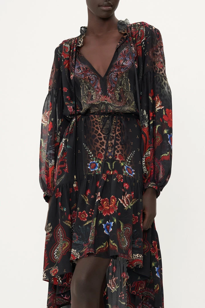 Camilla EBoutique (US) BLOUSON HIGH LOW DRESS WOODSTOCK ROCK