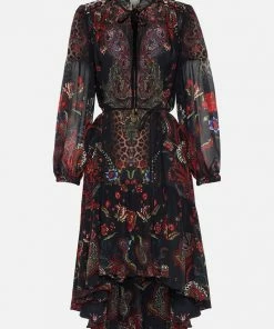 Camilla EBoutique (US) BLOUSON HIGH LOW DRESS WOODSTOCK ROCK