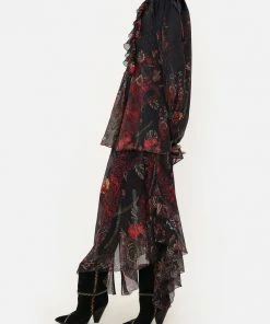 Camilla EBoutique (US) BLOUSON RUFFLE BLOUSE WOODSTOCK ROCK