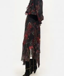 Camilla EBoutique (US) SHAPED WAIST SKIRT WOODSTOCK ROCK