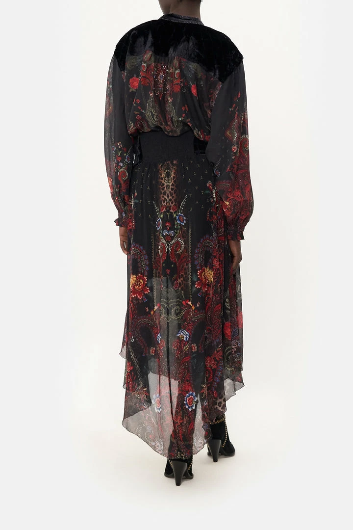 Camilla EBoutique (US) SHAPED WAIST SKIRT WOODSTOCK ROCK