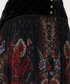 Camilla EBoutique (US) SHAPED WAIST SKIRT WOODSTOCK ROCK