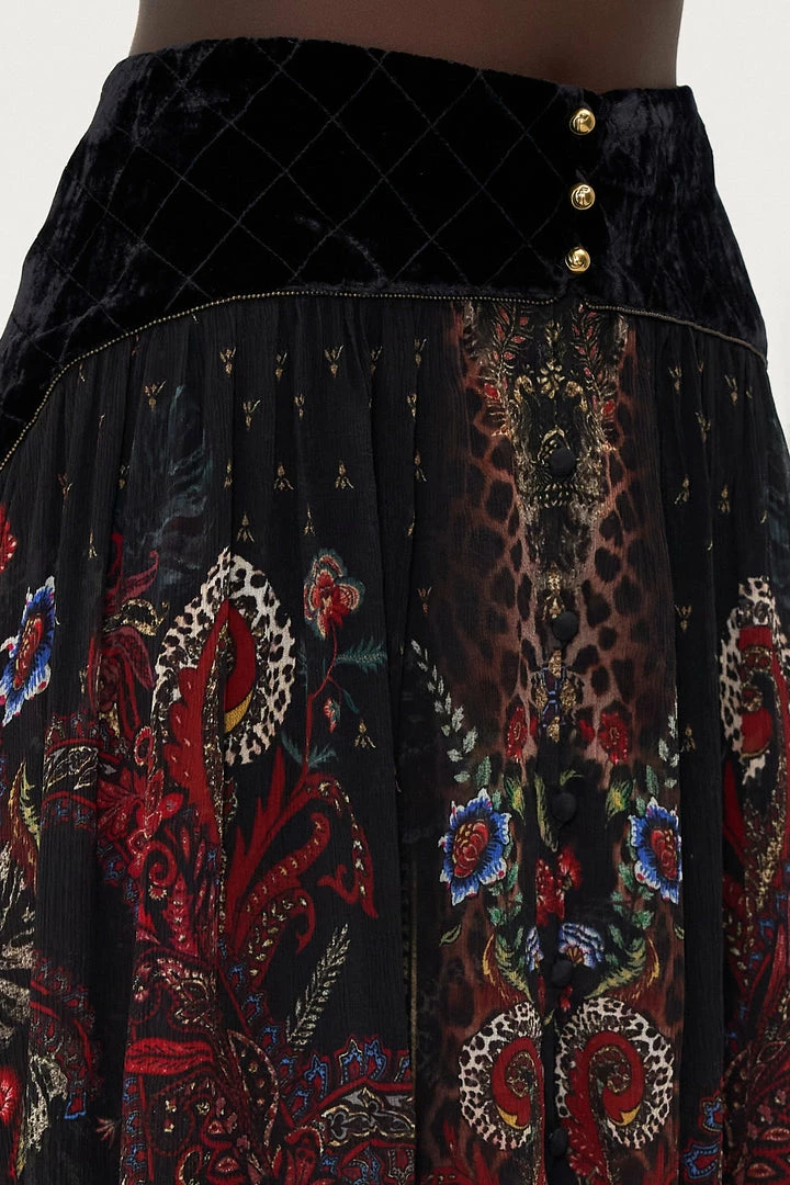 Camilla EBoutique (US) SHAPED WAIST SKIRT WOODSTOCK ROCK