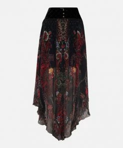 Camilla EBoutique (US) SHAPED WAIST SKIRT WOODSTOCK ROCK