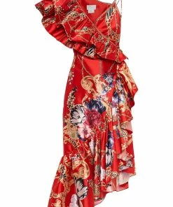Camilla EBoutique (US) Sale Clothing ONE SHOULDER RUFFLE DRESS PRIMA DONNA