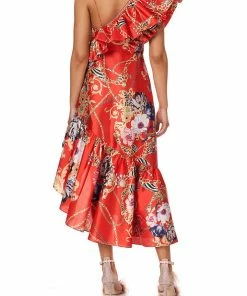 Camilla EBoutique (US) Sale Clothing ONE SHOULDER RUFFLE DRESS PRIMA DONNA