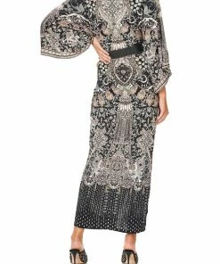 Camilla EBoutique (US) Sale Clothing DRAPED WRAP DRESS DUST HER OFF
