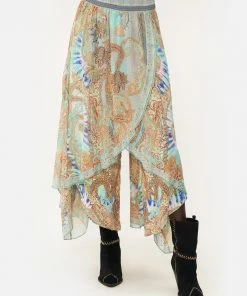 Camilla EBoutique (US) Clothing CROSS OVERLAY PANT MAKE LOVE NOT WAR