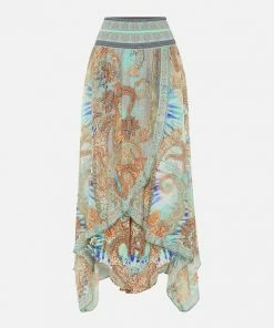 Camilla EBoutique (US) Clothing CROSS OVERLAY PANT MAKE LOVE NOT WAR