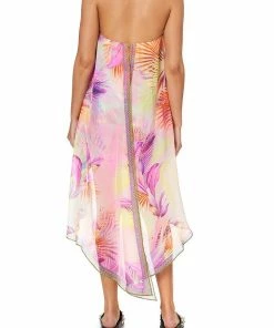 Camilla EBoutique (US) STRAPLESS OVERLAY PLAYSUIT SOUTH BEACH SUNRISE Sale Clothing